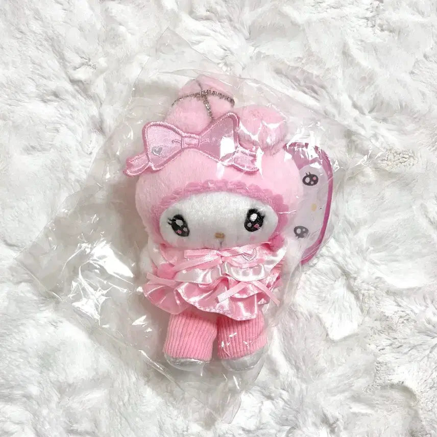 [BUNJANG] Sanrio My Melody Twin Idol Mascot Doll Keychain Holder (Sealed) / 미개봉)쇼비도 마이멜로디 트윈아이돌 마스코트 인형 키링 홀더 산리오 마멜