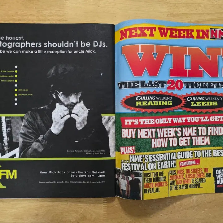 [BUNJANG] Radiohead NME Magazine August 2006 / 매거진 RADIOHEAD 라디오헤드 NME 매거진