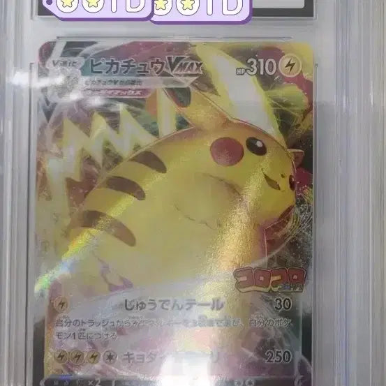 [BUNJANG] Corocoro Pikachu VMAX CGC 10 &amp; Shining Magikarp BRG 10 Pokemon Cards / 포켓몬카드 코로코로 피카츄 프로모카드 팝니다.