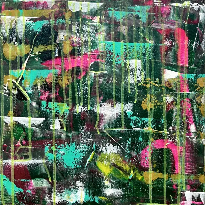 [BUNJANG] Hand-Painted Abstract Painting / 직접 그린 추상화