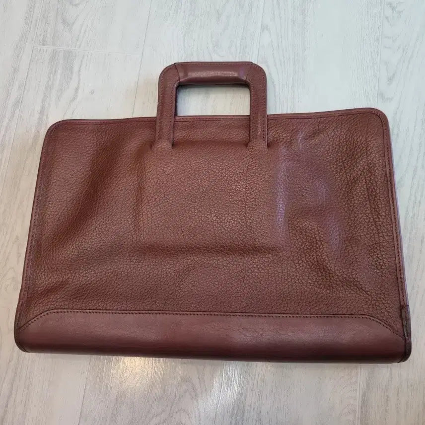 [BUNJANG] Samsonite Briefcase Leather Document Laptop Bag / 쎔소나이트 브리브케이스 가죽서류 노트북가방