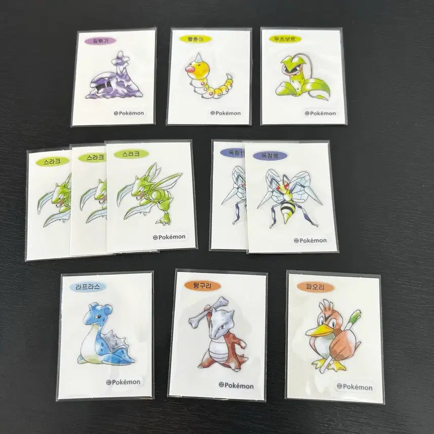 [BUNJANG] Pokemon 30th Anniversary Artwork Special Ttibu Seal / 포켓몬 30주년 아트웍 스페셜 띠부씰 교환합니다!