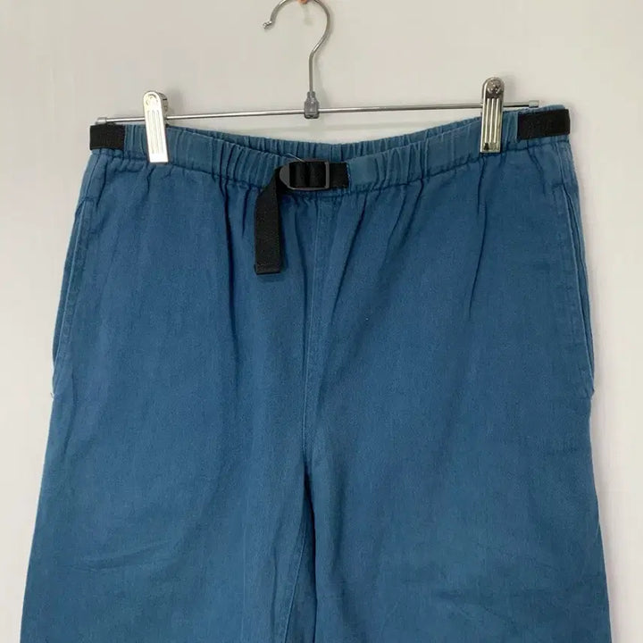 [BUNJANG] Patagonia Belted Cotton Shorts Sea Green Navy Vintage 5-Length Pants / 파타고니아 벨티드 면 반바지 씨그린 네이비 빈티지 5부팬츠 29-30인치