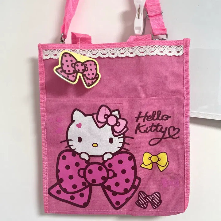 [BUNJANG] Hello Kitty Lace Bag / (2013)고전 키티 레이스 가방