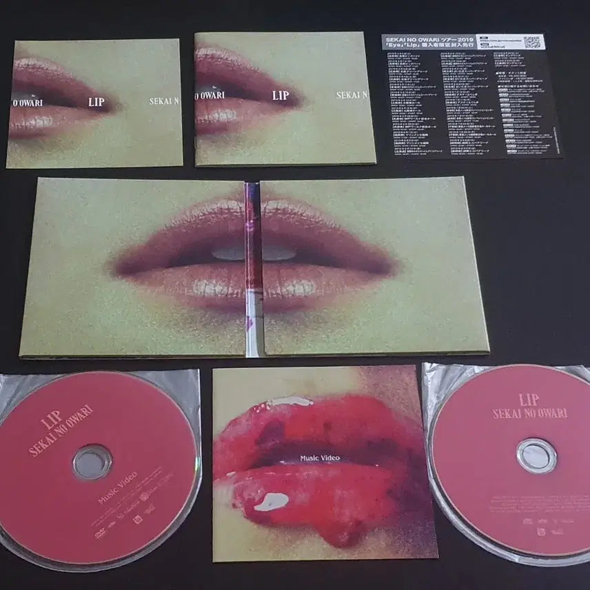 [BUNJANG] SEKAI NO OWARI Lip (CD+DVD) Limited Edition Album / 세카이노오와리 앨범 Lip (CD+DVD) 한정반