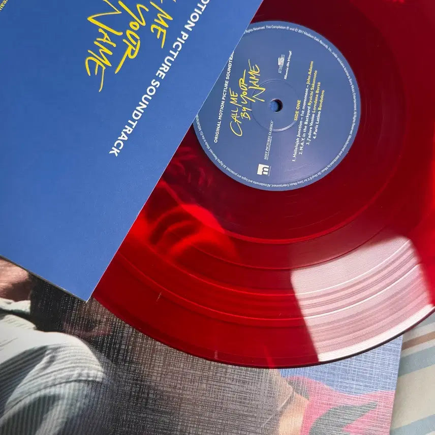 [BUNJANG] Call Me By Your Name Limited Edition Red Vinyl LP / 택포5.5영상확인)콜 미 바이 유어 네임 콜바넴 한정판 레드반 LP 엘피