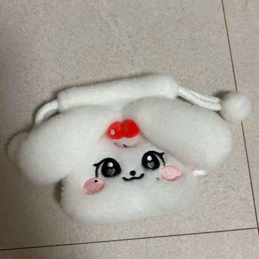[BUNJANG] MINIVE Cherry Mini Pouch / 미니브 체리 미니 파우치