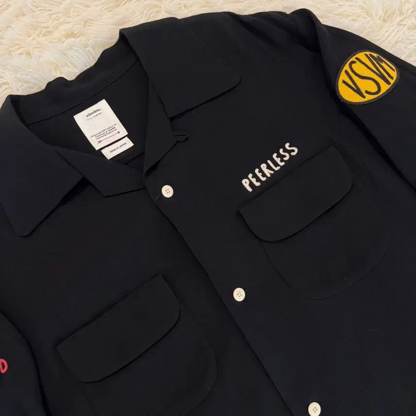 [BUNJANG] Visvim 24SS KEESEY G.S. Shirt Black Size 4 / 비즈빔 24SS 비즈빔 KEESEY G.S. 키세이 셔츠 (4)