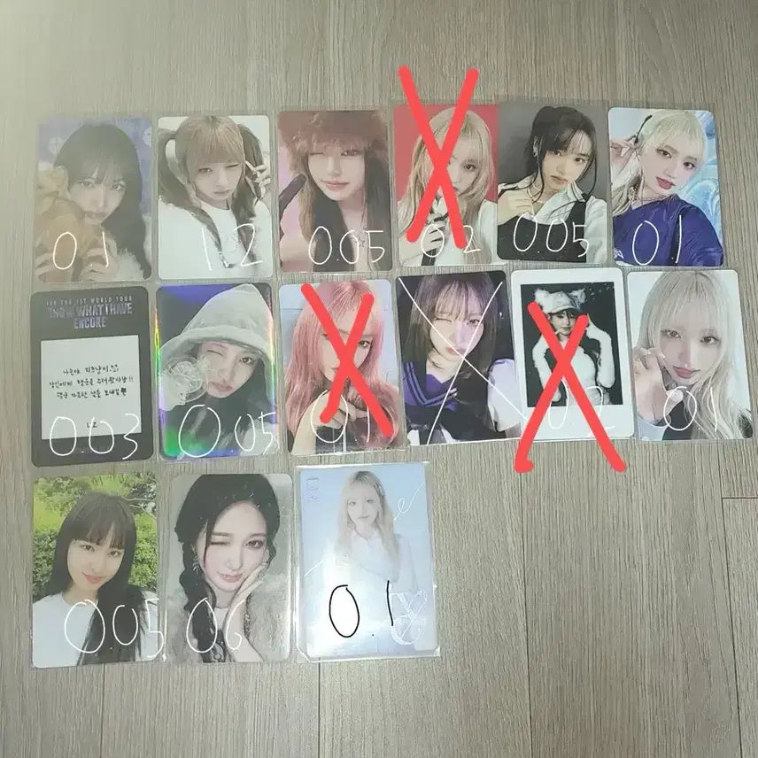 [BUNJANG] IVE Photocard / 아이브 포카 급처