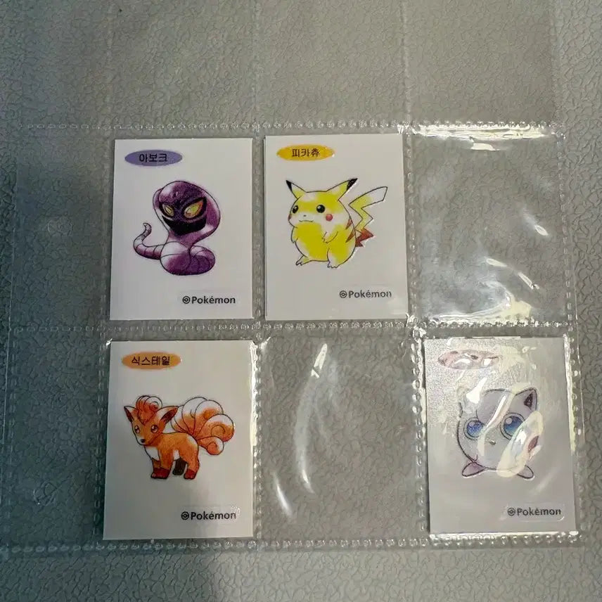 [BUNJANG] Pokemon 30th Anniversary Stickers Artwork Bundle Set / 포켓몬 30주년 띠부씰 아트웍