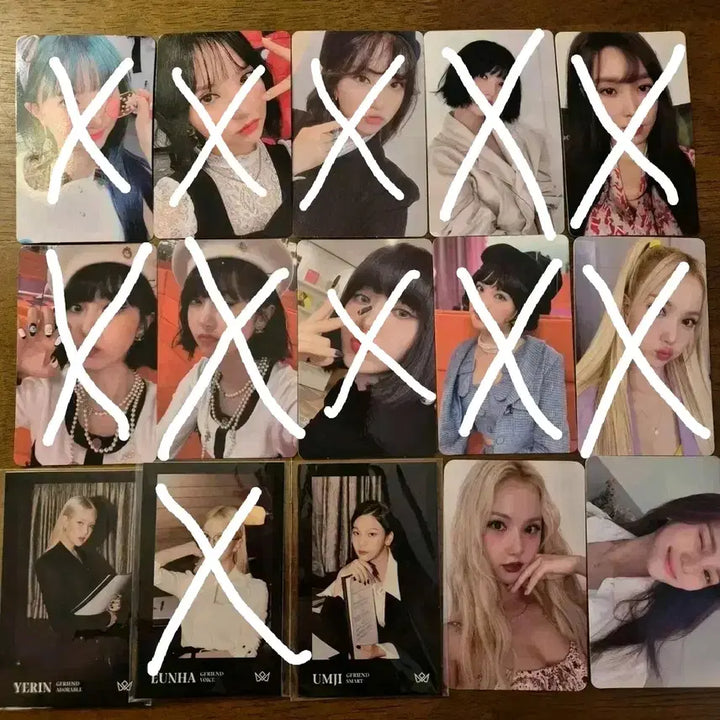 [BUNJANG] GFRIEND VIVIZ Photocard Bundle Set / 여자친구, 비비지 포카 판매합니다
