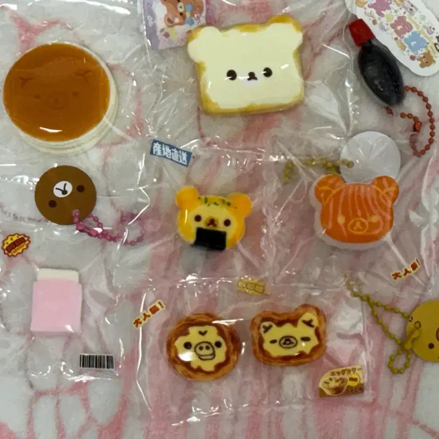 [BUNJANG] Rilakkuma Mini Malangi Bundle Set / (일괄3) 리락쿠마 미니 말랑이 수제말랑이 샤오홍슈 수플레 연어
