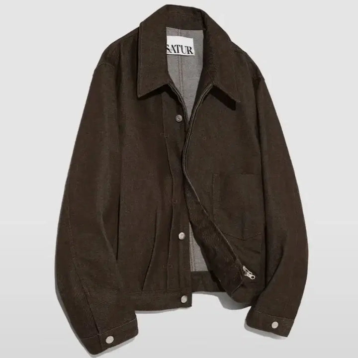 [BUNJANG] Sette Kaien Trucker Jacket Brown XL / 세터 카이엔 트러커 브라운 xl