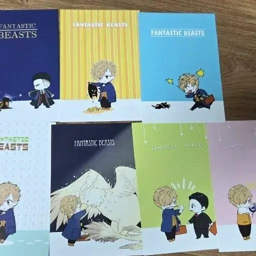 [BUNJANG] Harry Potter &amp; Fantastic Beasts Unofficial Postcard Bundle Set / 일괄 해리포터 비공식 엽서 신비한 동물사전