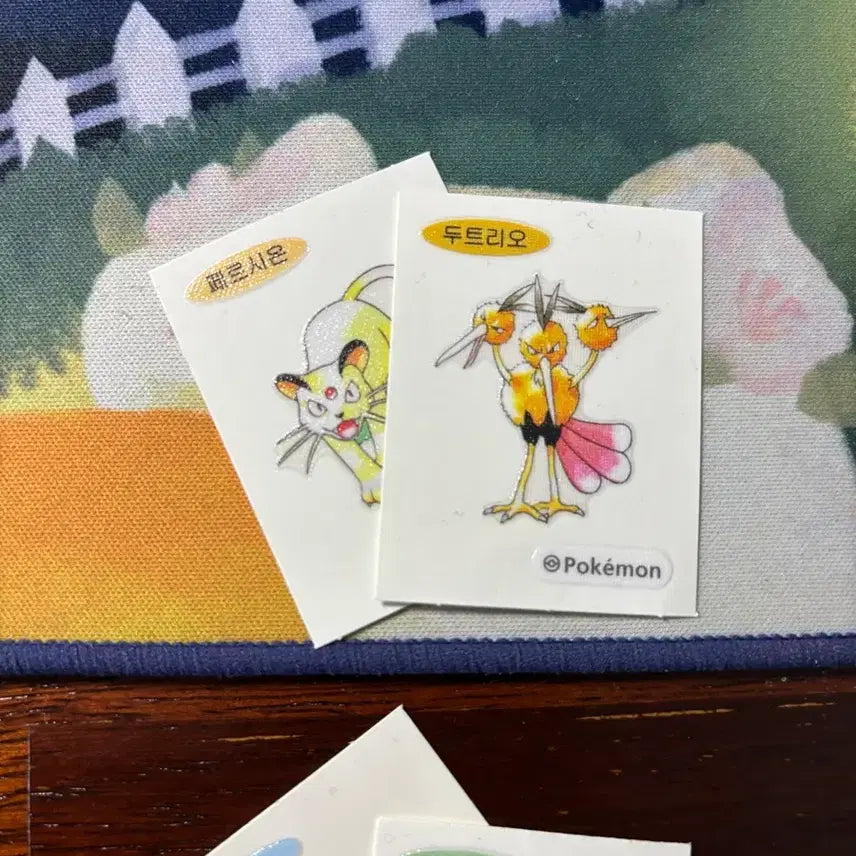 [BUNJANG] Pokemon Stickers Normal Set / 포켓몬 띠부씰 노멀세트