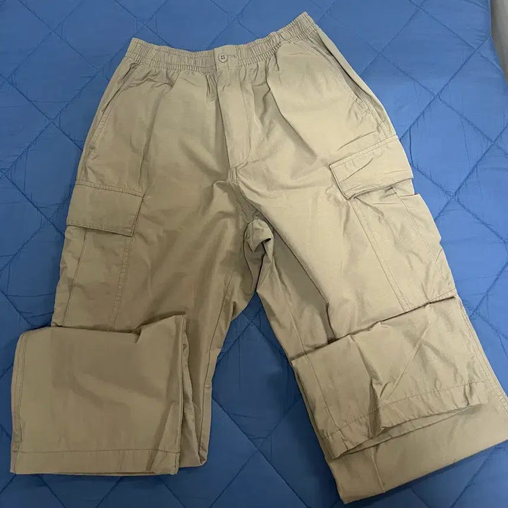[BUNJANG] SEW Easy Banding Cargo Pants (Gray) / sew 이지 밴딩 카고 팬츠 (그레이지)