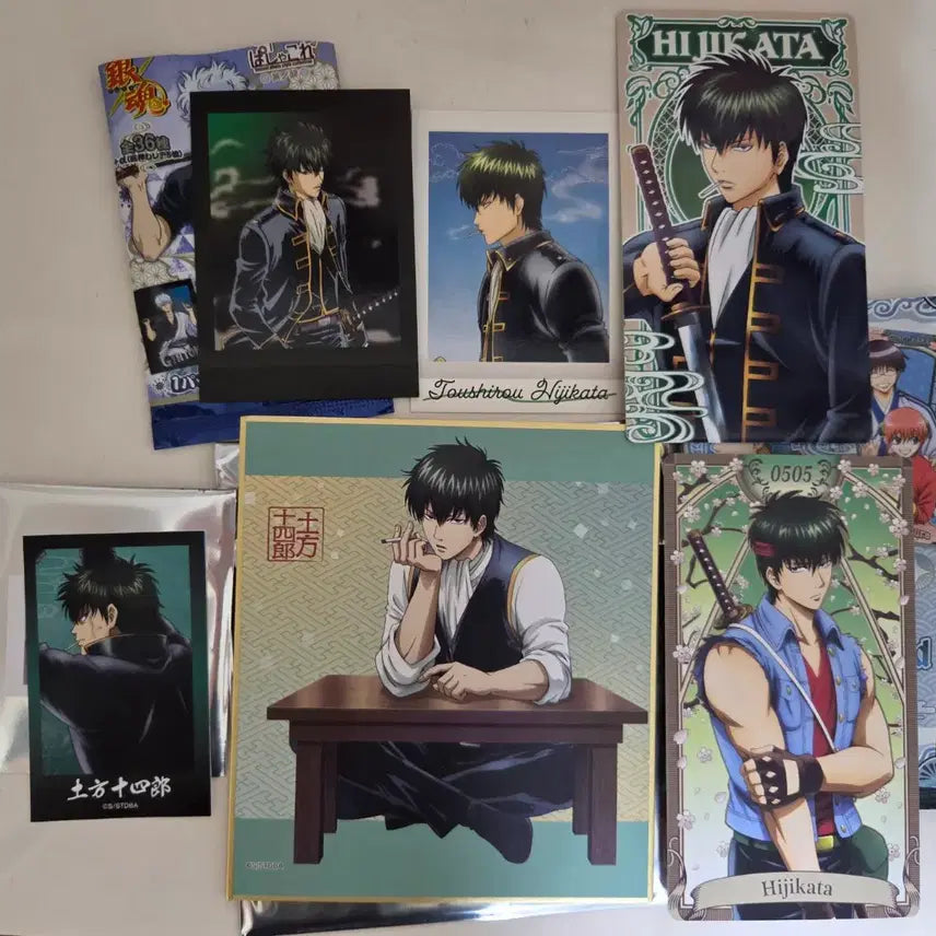 [BUNJANG] Gintama "Pashacolle" Vol. 4, Arcana Random Card, Shikishi Hijikata Toushiro Bundle Set / 일괄가격> 은혼 파샤코레4탄, 아르카나랜덤카드, 색지 히지카타토시로