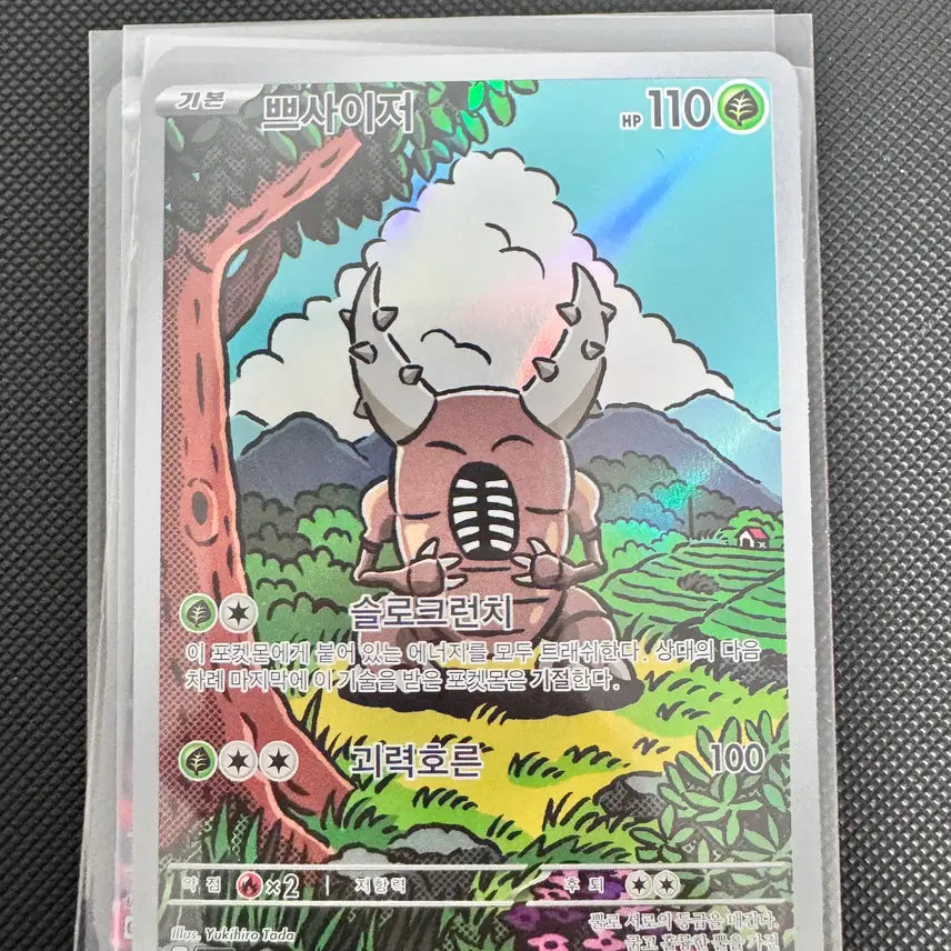 [BUNJANG] Pokemon Card Pinsir AR / 포켓몬 카드 쁘사이저 ar