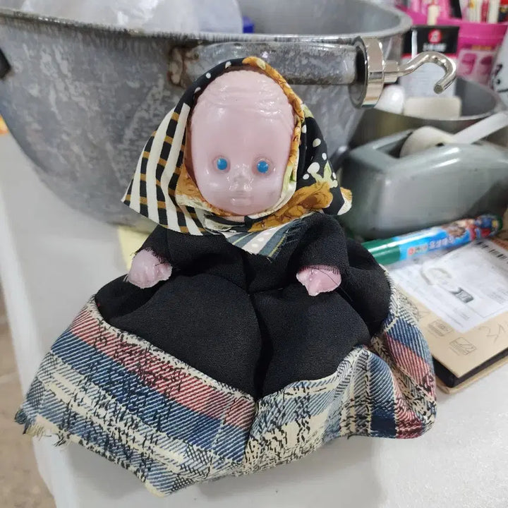 [BUNJANG] Antique Doll 15cm / 오래된 인형 15cm