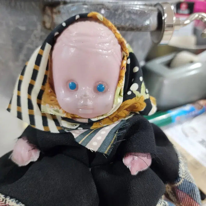 [BUNJANG] Antique Doll 15cm / 오래된 인형 15cm