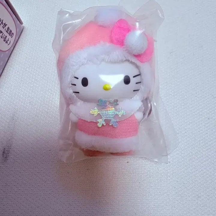 [BUNJANG] Sanrio Chibi Chimo "Snow Fairy" Hello Kitty Plush / (정품)산리오 치비토모 눈의정령 - 헬로키티
