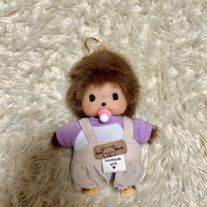 [BUNJANG] Monchhichi Bebichichi Doll Keychain / (새상품) 몬치치 베비치치 인형키링