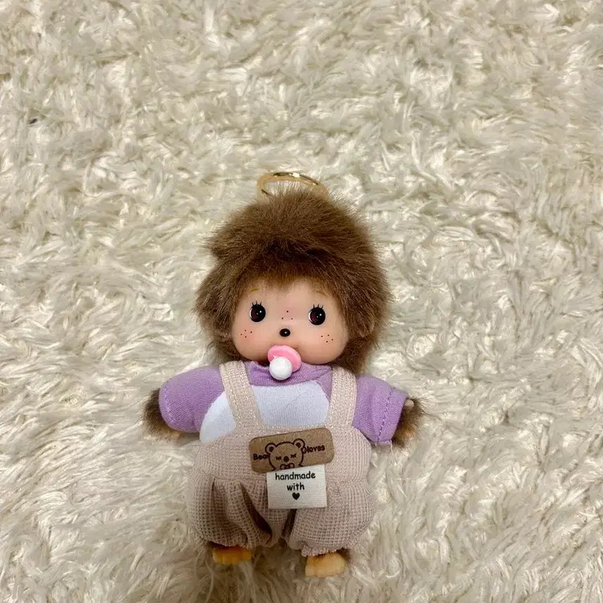 [BUNJANG] Monchhichi Bebichichi Doll Keychain / (새상품) 몬치치 베비치치 인형키링