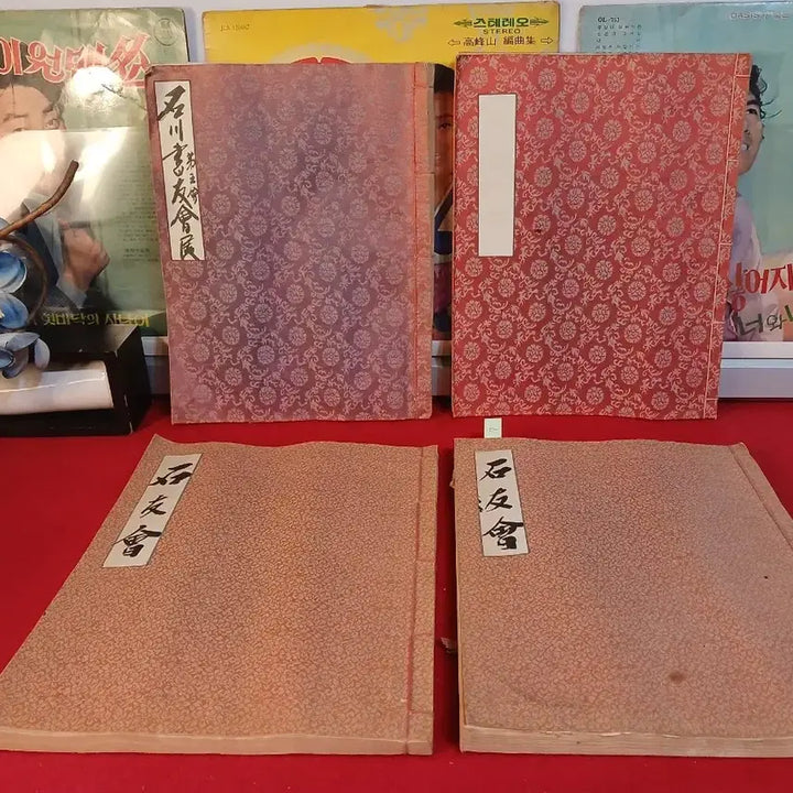 [BUNJANG] Antique Guestbook Set (4 pieces) / 근대 방명록 4점