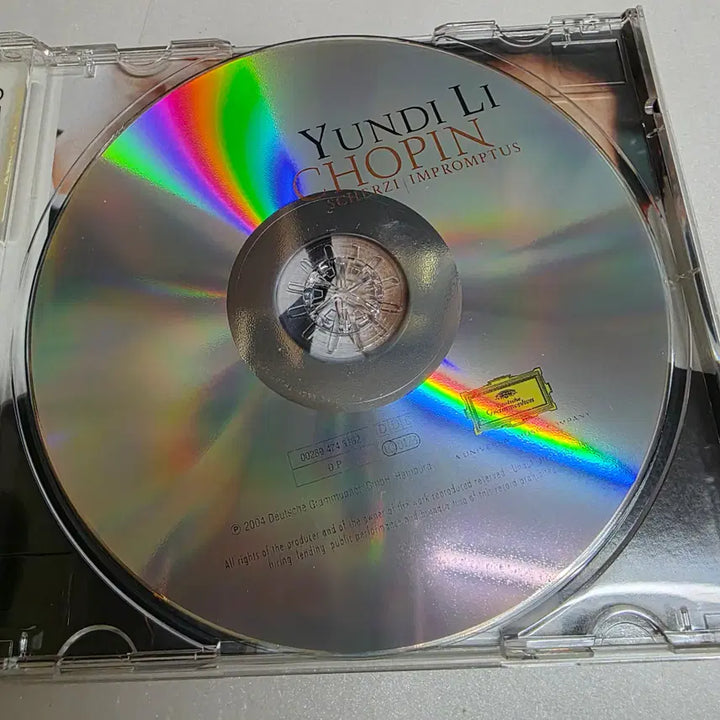 [BUNJANG] Yundi Li Chopin Scherzi &amp; Impromptus CD / Yundi Li - Chopin 윤디 리  Scherzi