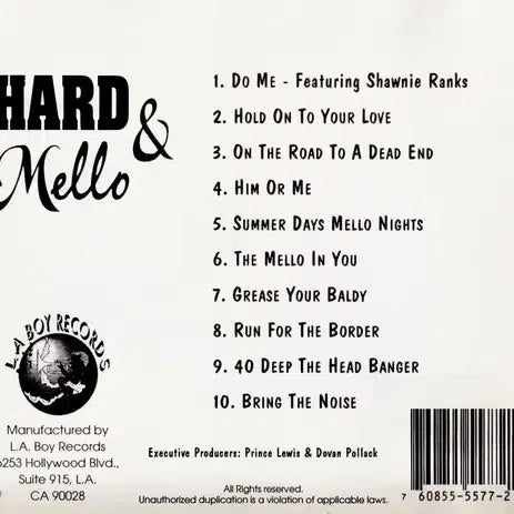 [BUNJANG] Mello K Hard &amp; Mello 1994 US CD / Mello K - Hard &amp; Mello - 1994 US CD