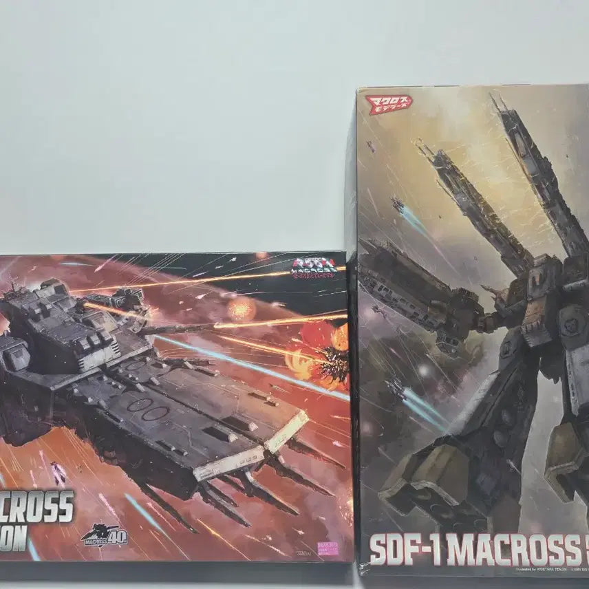 [BUNJANG] Macross SDF-1 Prometheus &amp; Dedalus Movie Edition Set / 마크로스 SDF-1 프로메테우스 &amp; 데달러스 / 무비 에디션 4종
