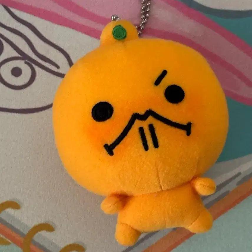 [BUNJANG] Mikangbowya Doll Keychain / 미캉보우야 인형 키링