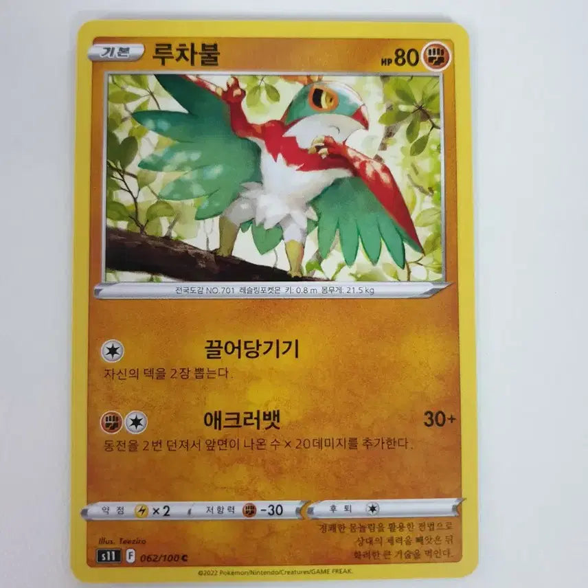 [BUNJANG] Luchador Pokémon Card / 루차불 포켓몬카드