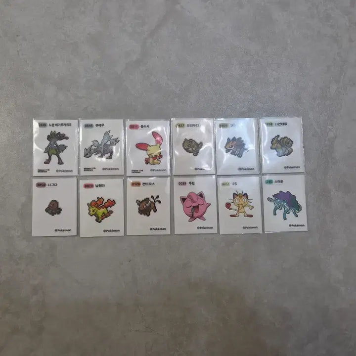 [BUNJANG] Pokemon Sticker Bundle Set / 포켓몬 띠부실 교환 및 판매합니다