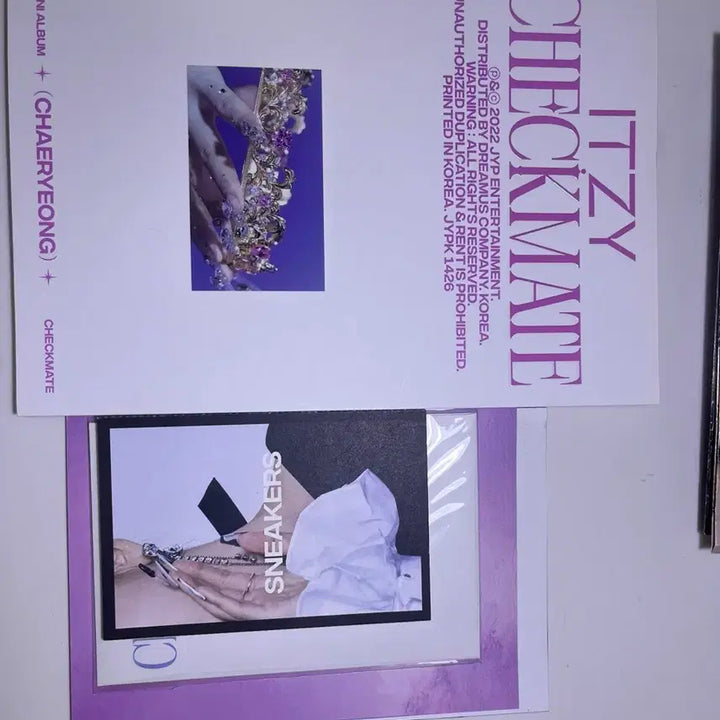 [BUNJANG] ITZY Mini Album CHECKMATE Chaeryeong Photocard / 있지 ITZY 미니앨범 CHECKMATE