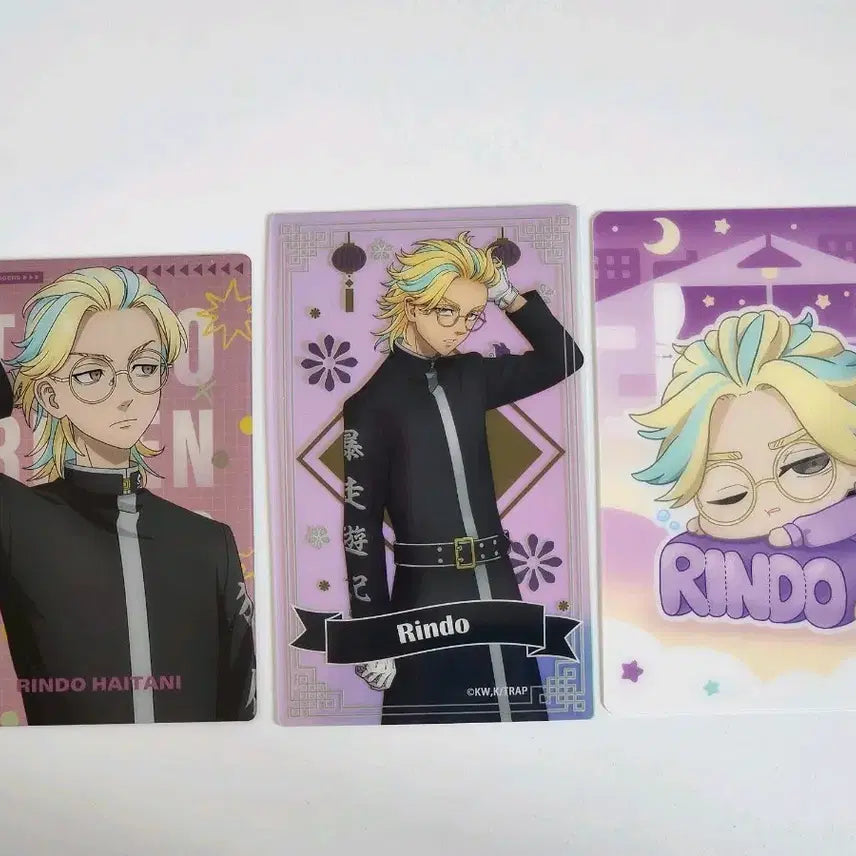 [BUNJANG] Tokyo Revengers Haitani Rindo Acrylic Card, Clear Card, Wafer Card Bundle Set / 일괄) 도쿄 리벤저스 하이타니 린도 아크릴 카드 클리어 카드 도리벤