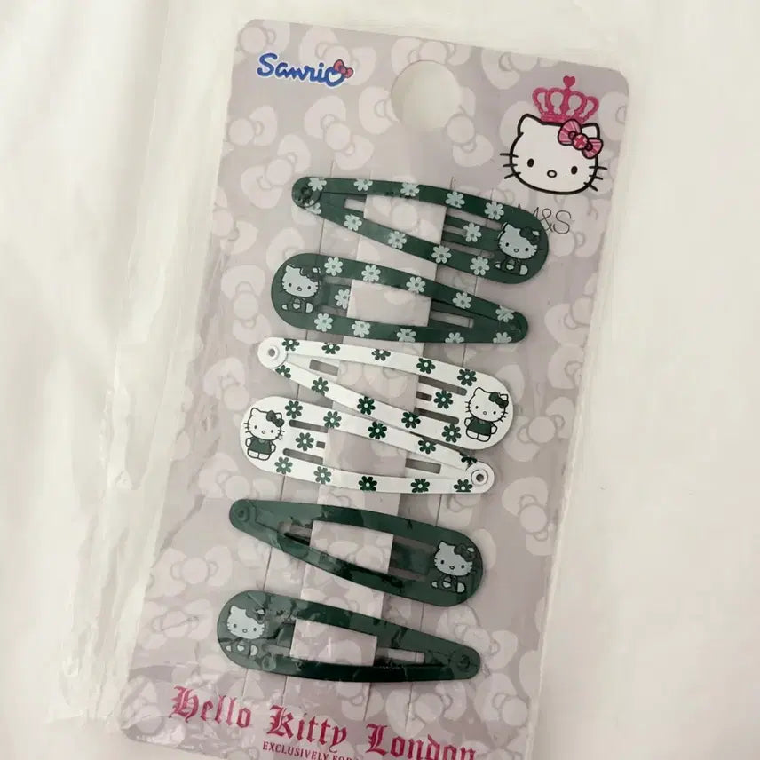 [BUNJANG] Sanrio Hello Kitty Hair Pin / 산리오 헬로키티 머리핀 헤어핀