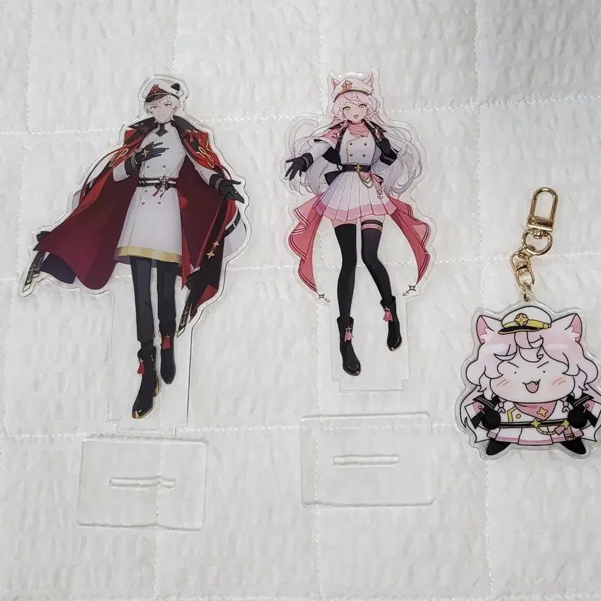 [BUNJANG] AETA Basak Acrylic Stand Goods Keychain Set / [일괄/개별] 애타 바삭 아크릴 스탠드 굿즈 키링 세트