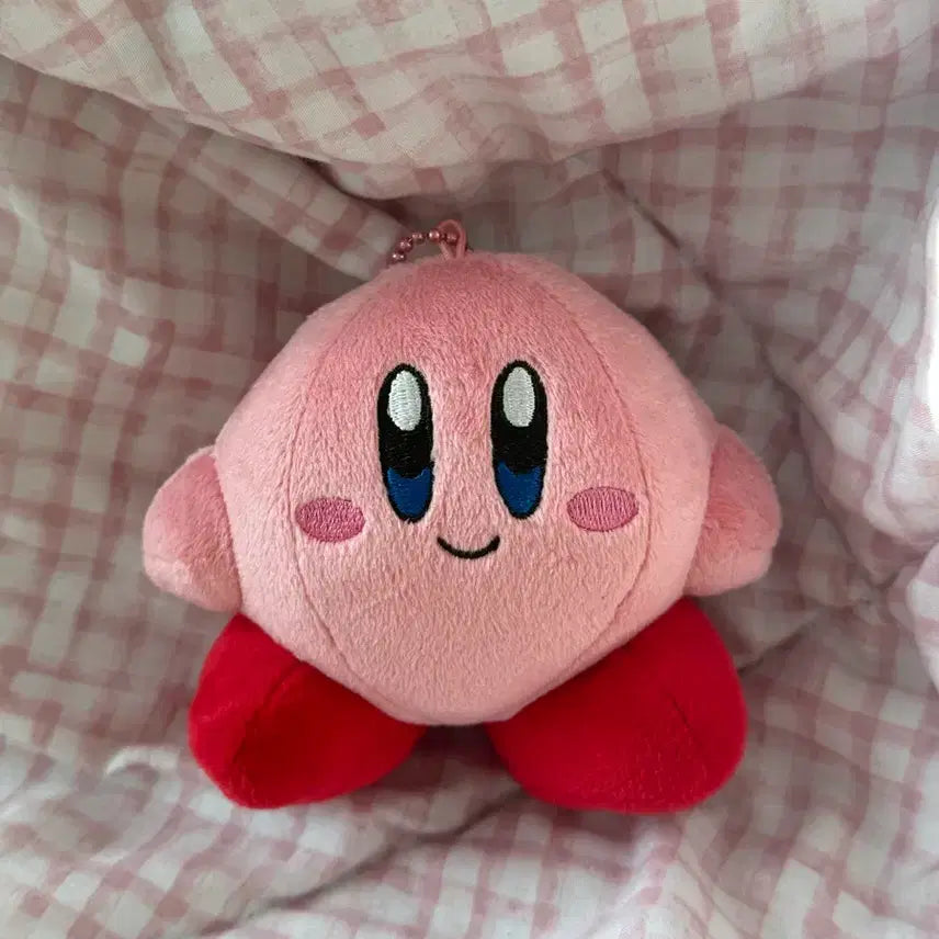 [BUNJANG] Kirby Plush Keychain / 커비 인형 키링