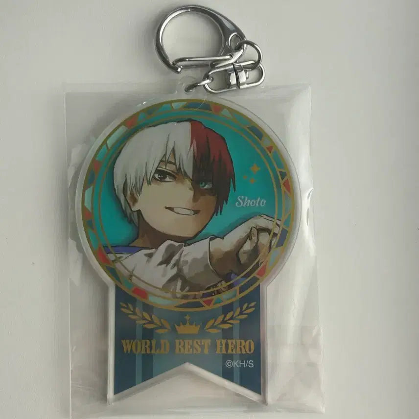 [BUNJANG] My Hero Academia Art Exhibition Todoroki Shoto Acrylic Keychain / 히로아카 원화전 아크릴 키링 토도로키 쇼토