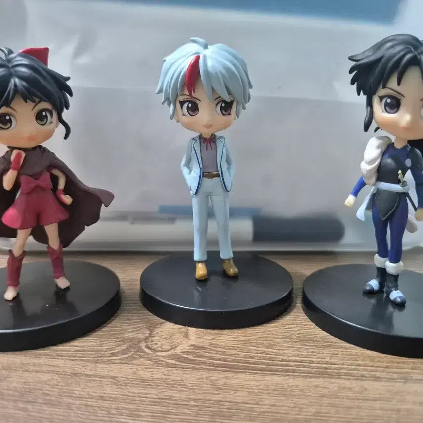 [BUNJANG] Inuyasha Hanayasha Hime Towa Moroha Setsuna Q Posket Figure Goods Set of 3 / 이누야샤 반요야샤히메 토와.모로하.세츠나 큐포스켓 피규어 굿즈 3종일괄