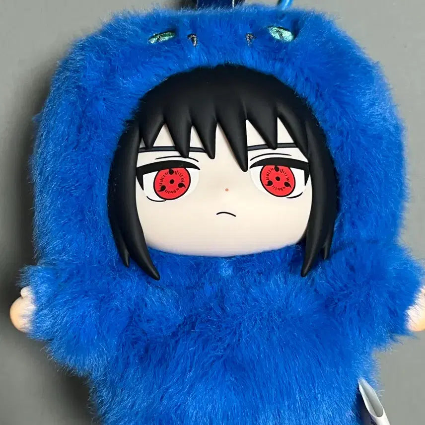 [BUNJANG] Naruto Sasuke Rabubu Plush Keychain / 사스케 라부부