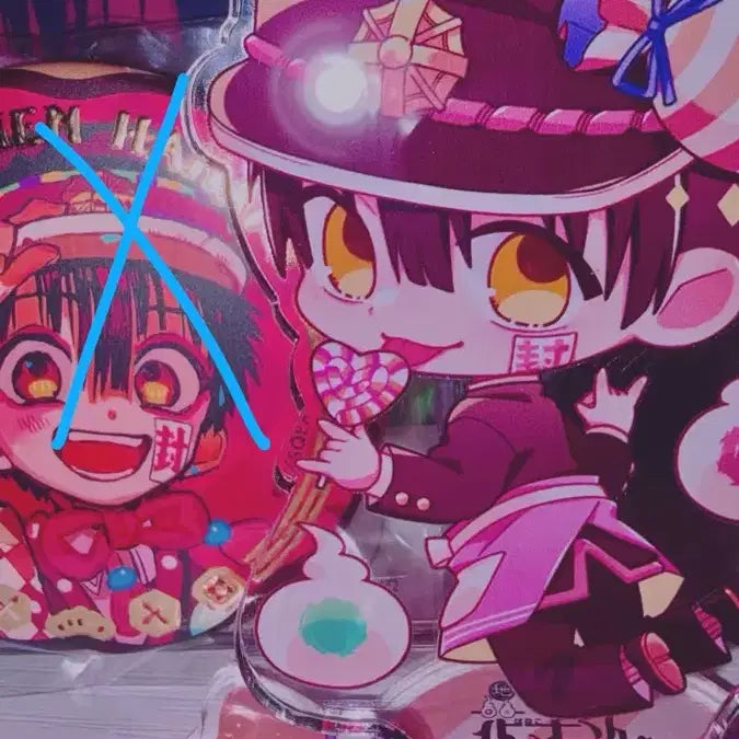 [BUNJANG] Jibaku Shonen Hanako-kun (Toilet-Bound Hanako-kun) Candy A Go Go Acrylic Standee / 지박소년 하나코군 지하군 candy a go go 캔디 아크릴 스탠드