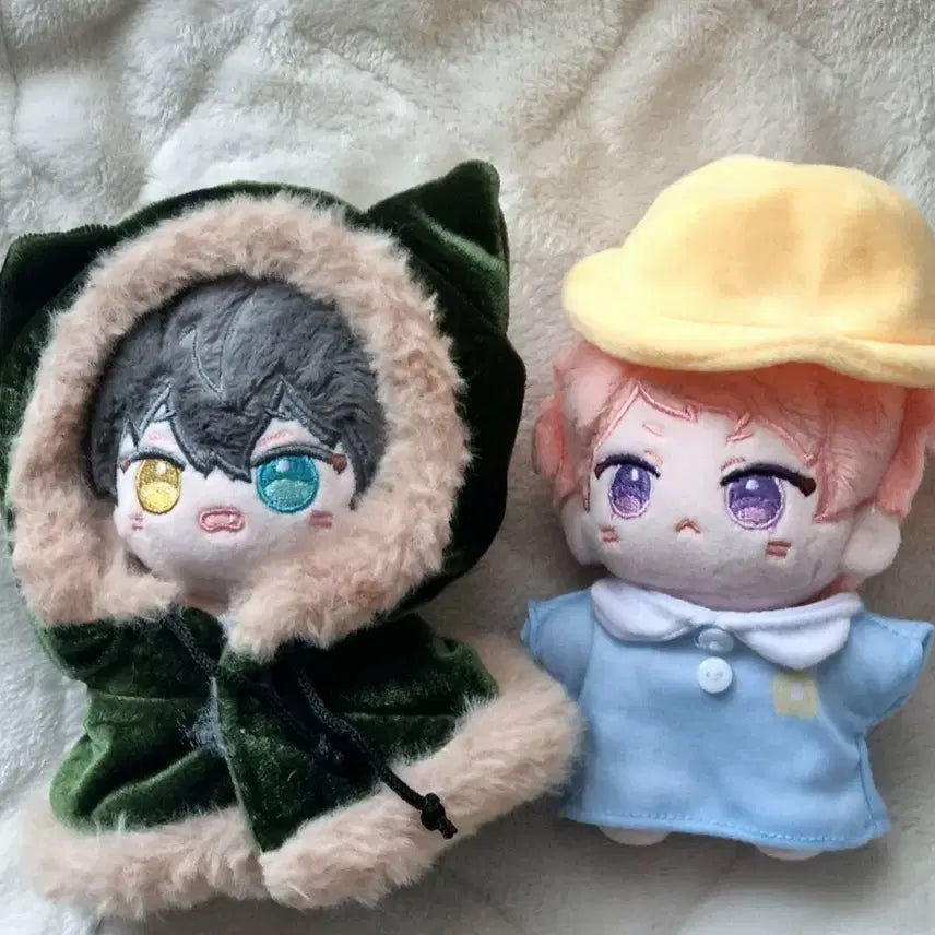 [BUNJANG] Ensemble Stars Valkyrie Kagehira Mika &amp; Itsuki Shu 15cm Plush Set / 앙스타 발키리 카게히라 미카 이츠키 슈 15cm 비공 누이 인형 판매