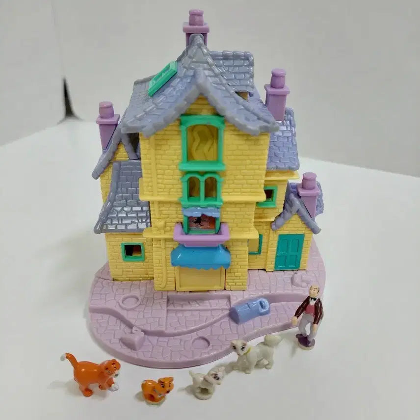 [BUNJANG] Vintage Polly Pocket Disney Aristocats 99% Complete / 빈티지 폴리포켓 디즈니 아리스토캣 99% 컴플릿 고양이