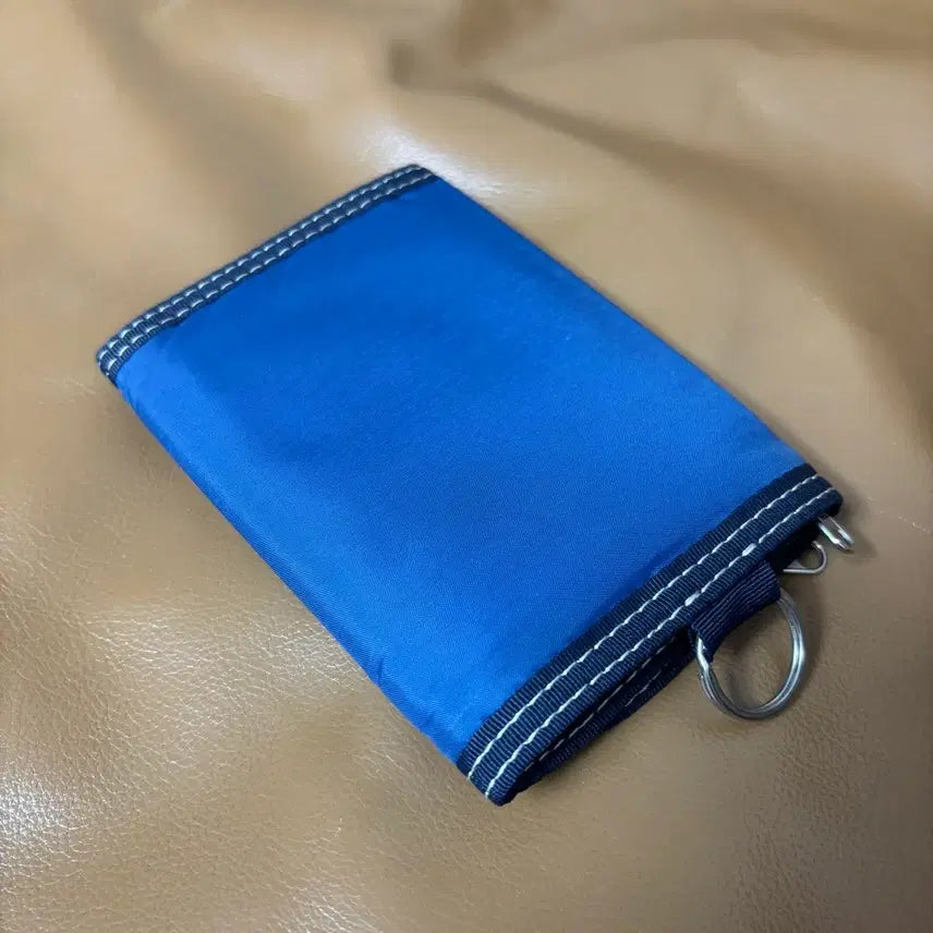 [BUNJANG] PORTER Stitch Nylon Wallet Blue / PORTER 포터 스티치 나일론 월렛 지갑 블루