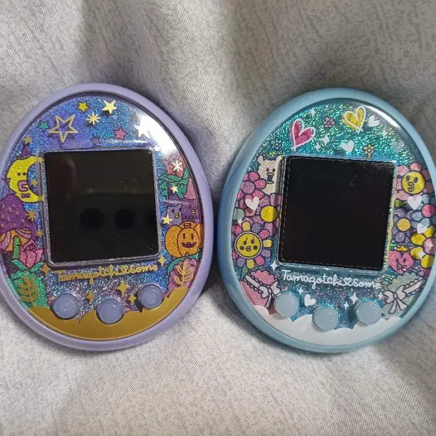 [BUNJANG] Tamagotchi Sum Magical Purple &amp; Märchen Blue Bundle Set / 다마고치 썸 매지컬 퍼플,메르헨 블루 일괄 판매 합니다.