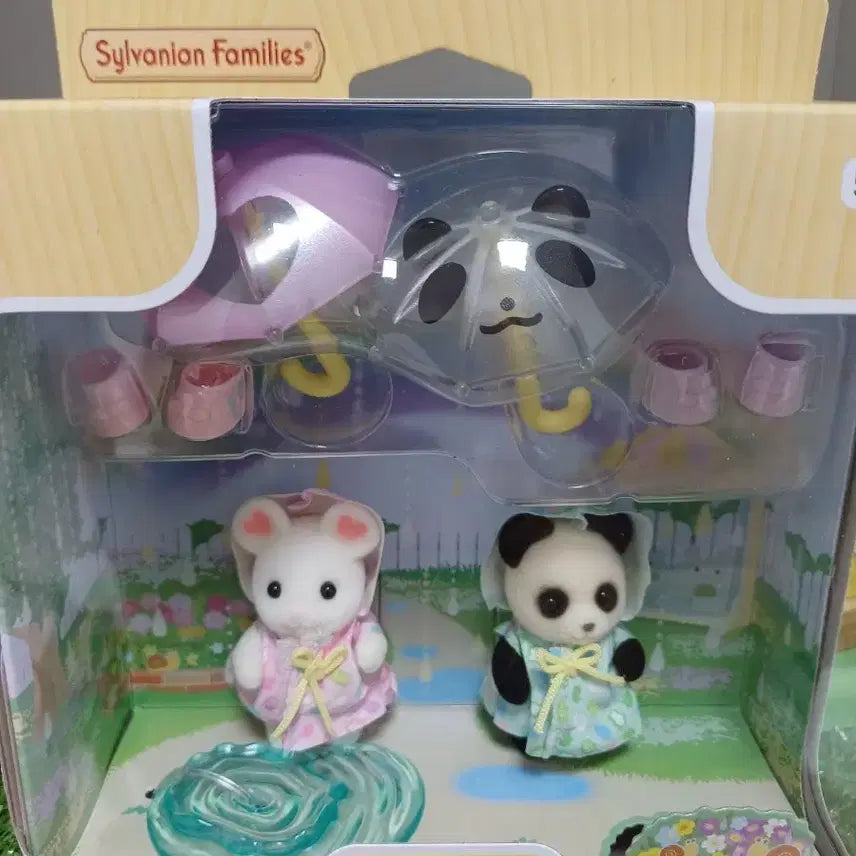 [BUNJANG] Sylvanian Families Rainy Day Walk Duo Set / 실바니안 비오는날 산책(분철가능)