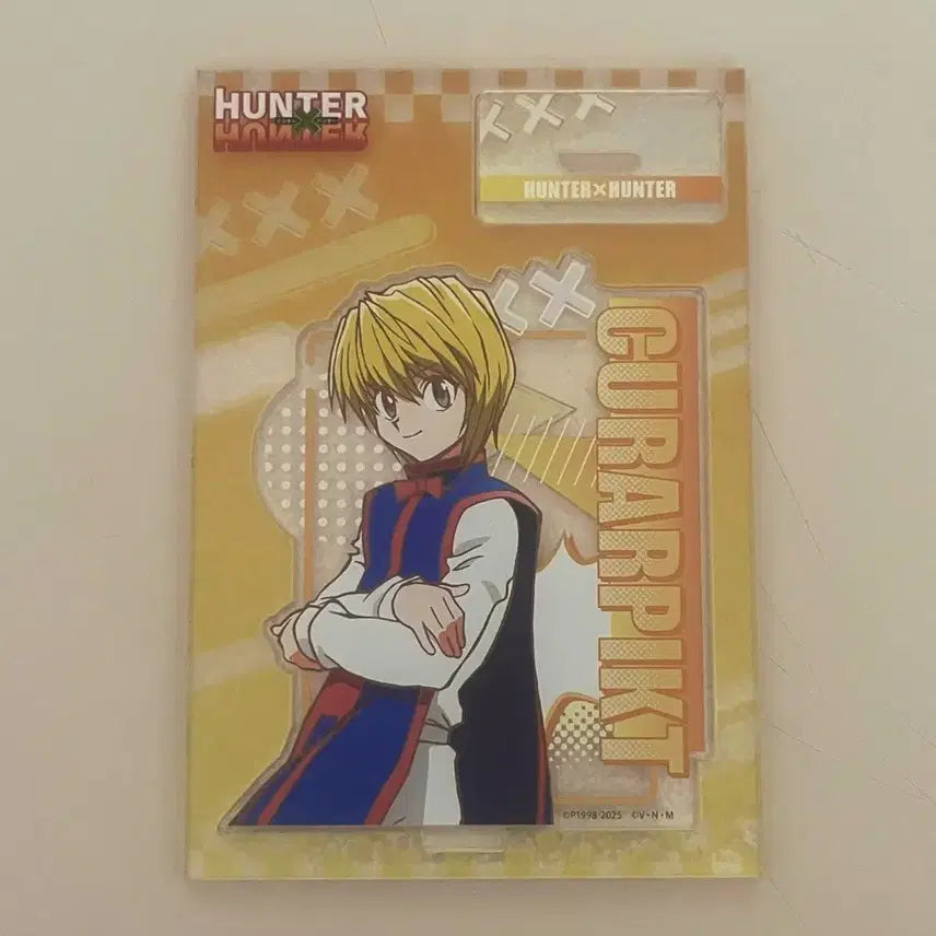 [BUNJANG] Hunter x Hunter Kurapika Hologram Acrylic Standee / 헌터헌터 크라피카 점프샵 홀로그램 아크릴