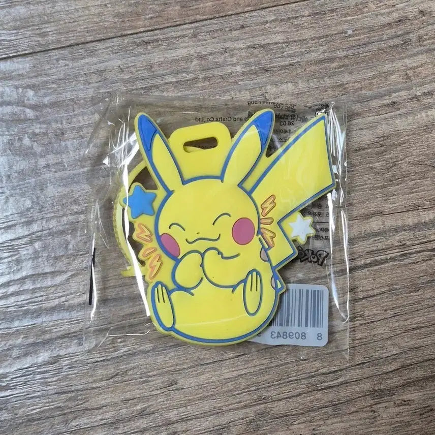 [BUNJANG] Pokemon Pikachu Luggage Tag / 포켓몬스터 피카츄 러기지택